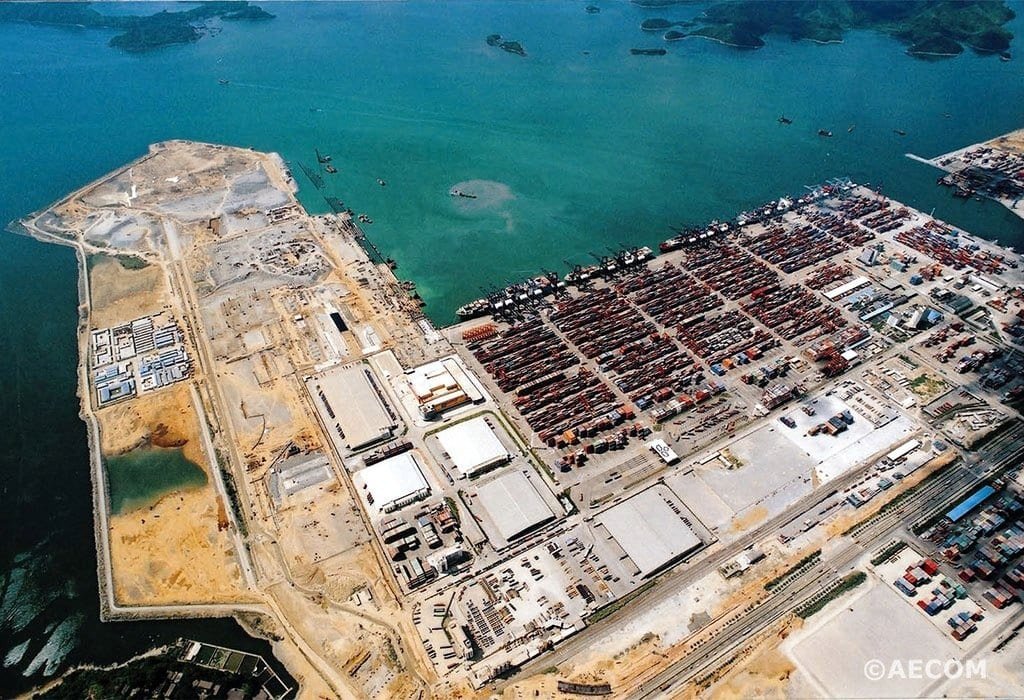 Container Terminal No. 8 – Route 3 — Hong Kong