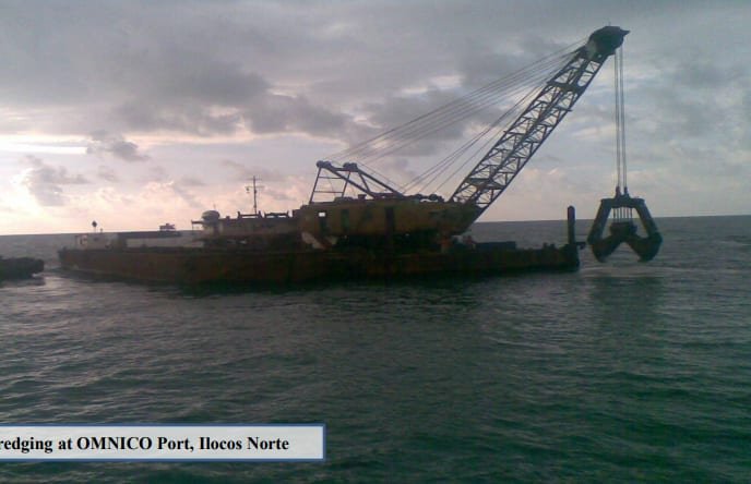 OMNICO Port Dredging Works — Ilocos Norte, Philippines